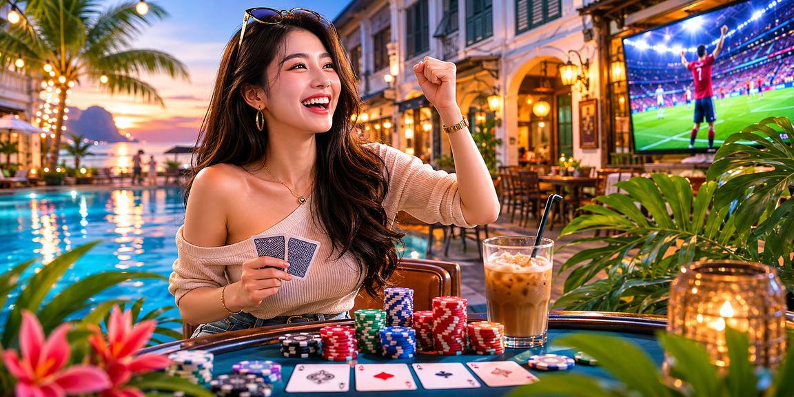 Pemain menikmati permainan poker mudah alih di Ipoh